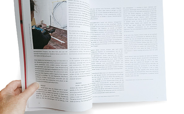 © Atelier Serena Amrein. Talk: Freitag, 10. Juli 2026 um 18 Uhr: Vorstellung des Buches im kunstraum friesenstrass, Hannover (D) Serena Amrein gemeinsam mit dem Autor Michael Stoeber. © Foto Serena Amrein (D)